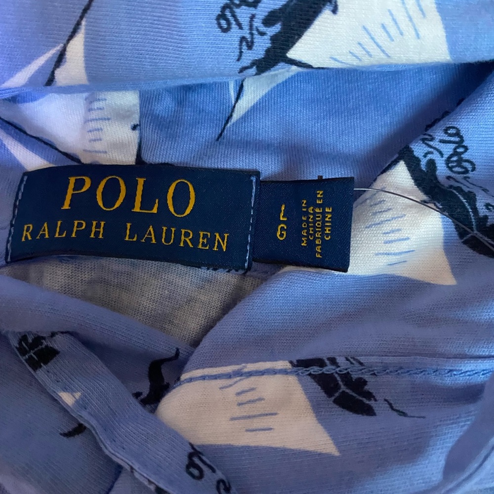 Polo Ralph Lauren long sleeve T-shirt hoodie NWT bear - Picture 6 of 9